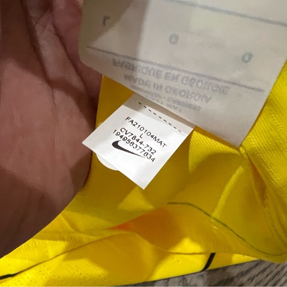 Chelsea FC Nike Away Football Jersey 2021/2022 DRI-FIT ADV ZIYECH #22 L BNWT - Picture 6 of 8